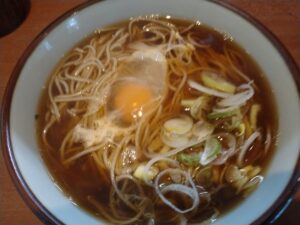 月見そば