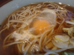 月見そば