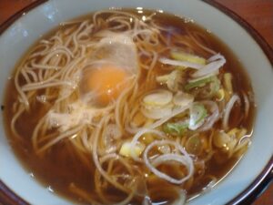 月見そば