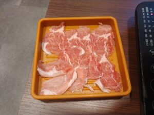 平日ディナー豚ロースコース