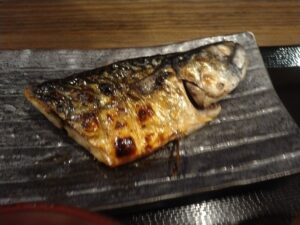 朝さば文化干し定食