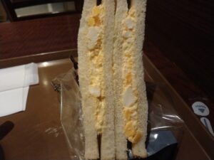 たっぷりタマゴサンドセット