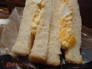 たっぷりタマゴサンドセット
