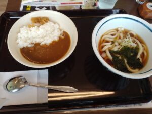 ミニカレー丼朝定食