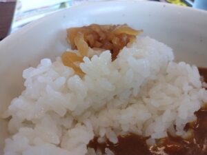 ミニカレー丼朝定食