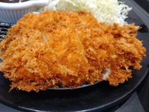 味噌ささみかつ定食2枚