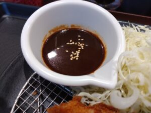 味噌ささみかつ定食2枚