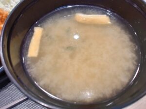 味噌ささみかつ定食2枚
