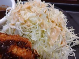 味噌ささみかつ定食2枚