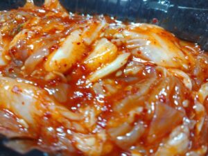 ごま香る中華くらげ入りキムチ