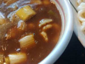 カレー汁うどん