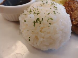 和風ハンバーグ&蒸し鶏サラダ