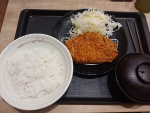 ロースかつ定食