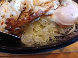 チャーシューエッグ丼