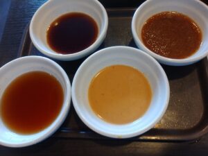 ランチ豚3皿セット