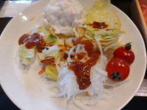 ランチ豚3皿セット