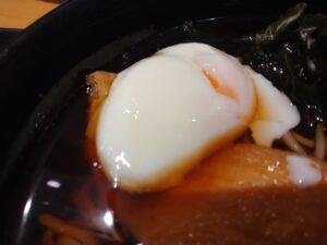 朝そばきつねそば
