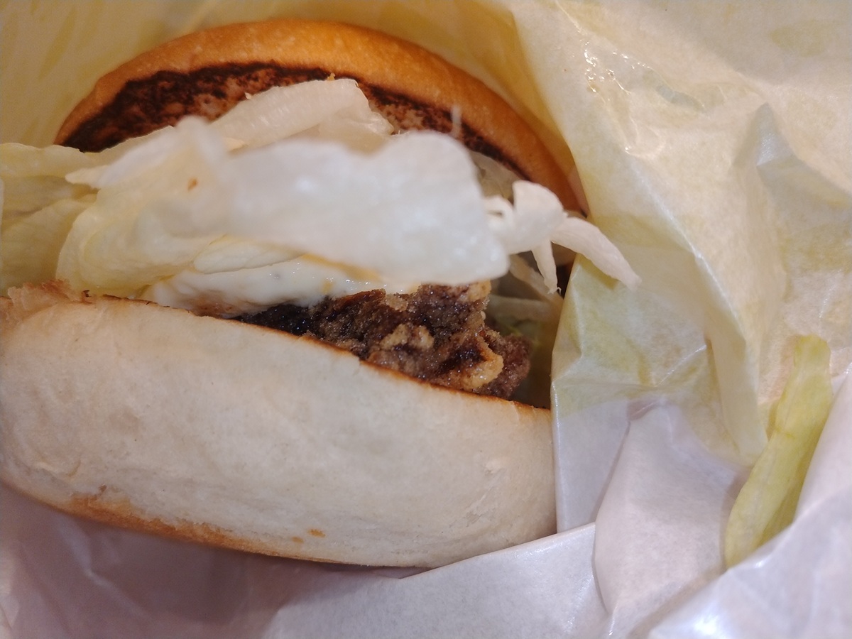 タルタルチキンバーガーセット