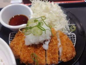 鬼おろしロースかつ定食