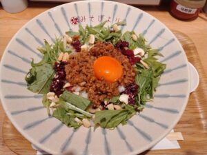 肉味噌まぜそば